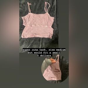 Tank tops! lots of different brands, for cheap!!